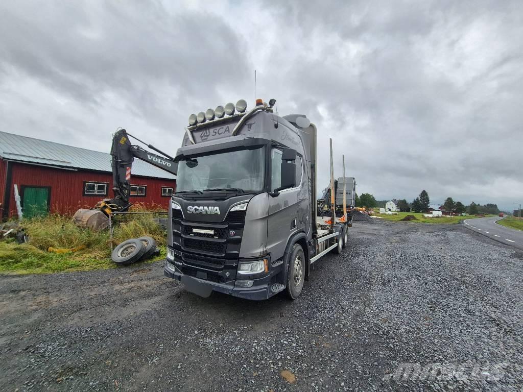Scania R 650 Hout-Bakwagens