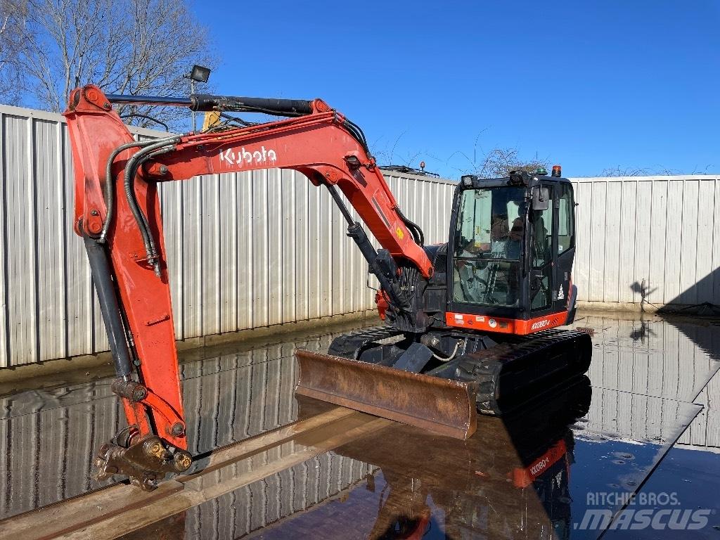 Kubota KX 080-4 Midigraafmachines 7t - 12t