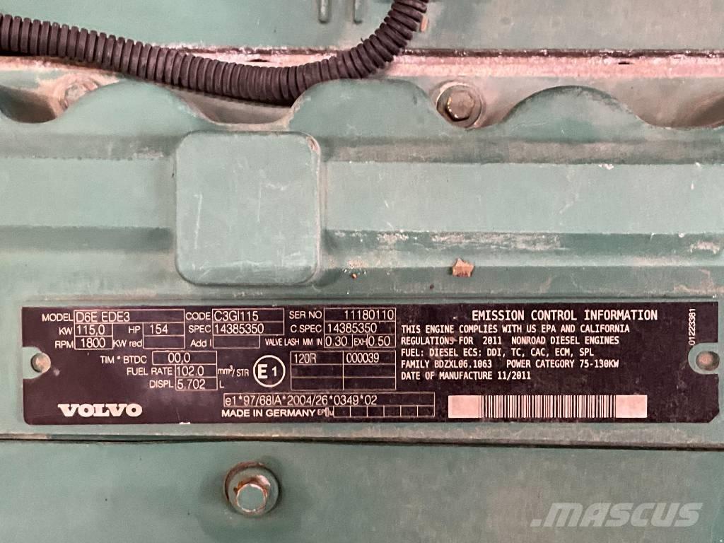 Volvo EW 160 C Wielgraafmachines