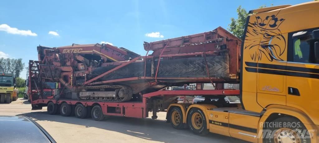 Extec S3 Mobiele zeefinstallaties