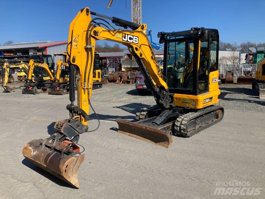 JCB 36 C-1 Minigraafmachines < 7t