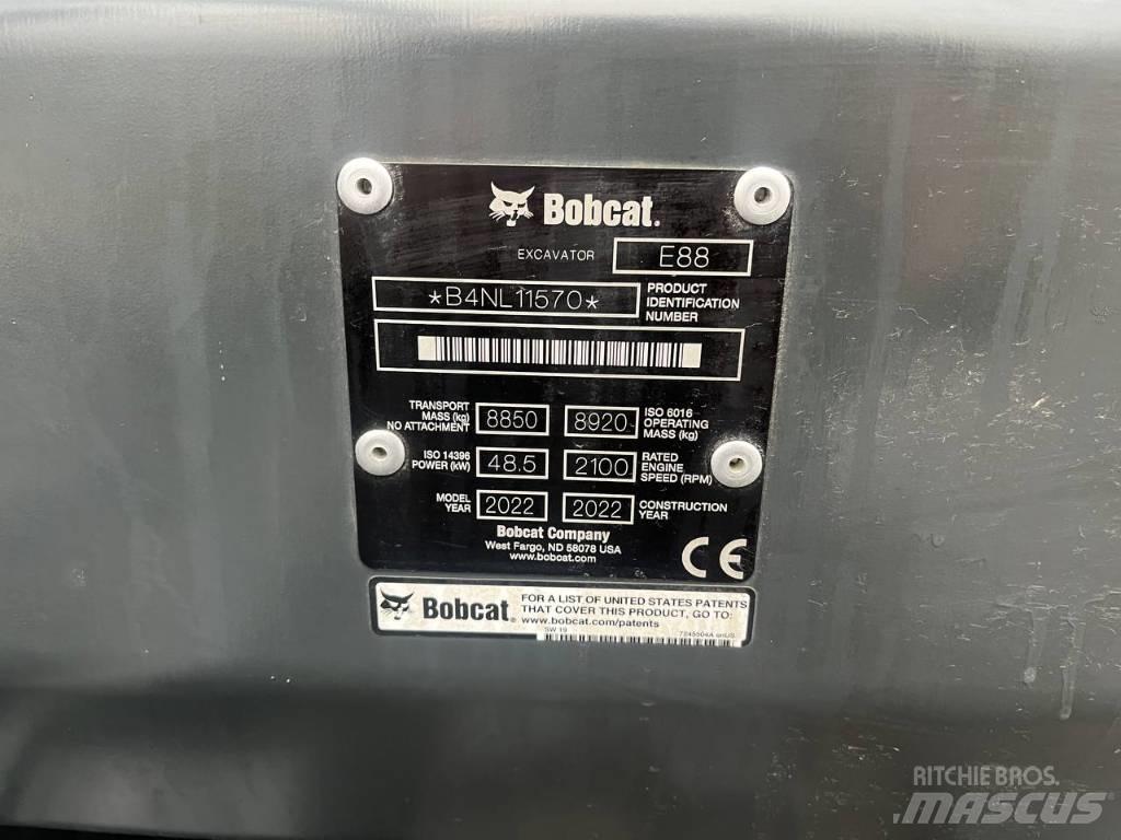 Bobcat E88 Rupsgraafmachines