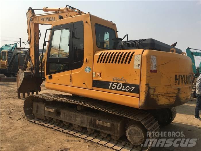 Hyundai R150LC-7 Rupsgraafmachines