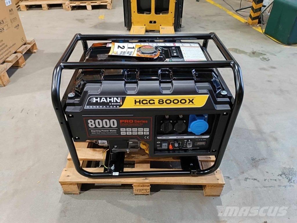  Hahn & Sohn HGG 8000 X Benzine generatoren
