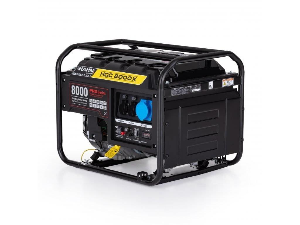 Hahn & Sohn HGG 8000 X Benzine generatoren