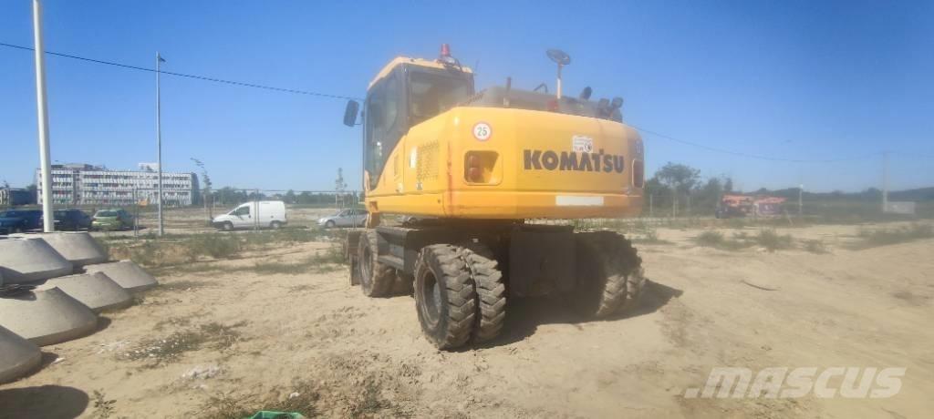 Komatsu PW 140-7 Wielgraafmachines