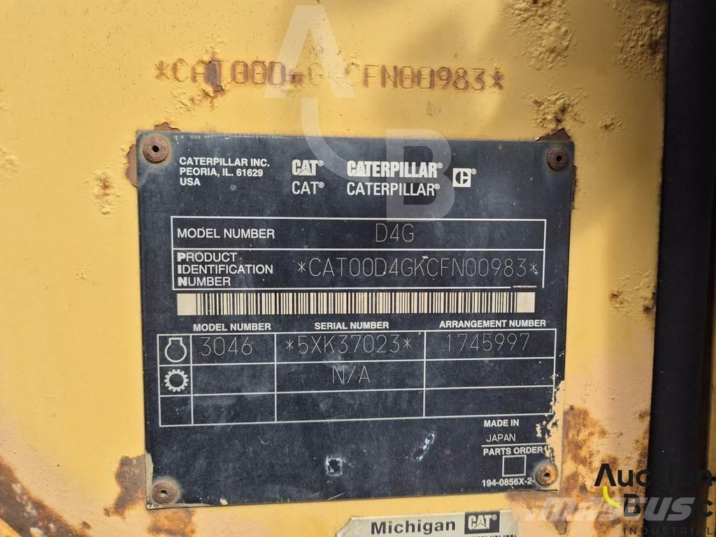 CAT D 4 G Rupsdozers