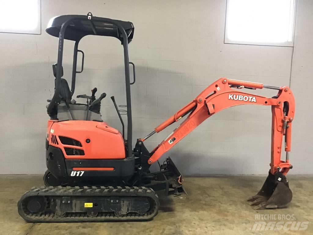 Kubota U 17 Minigraafmachines < 7t