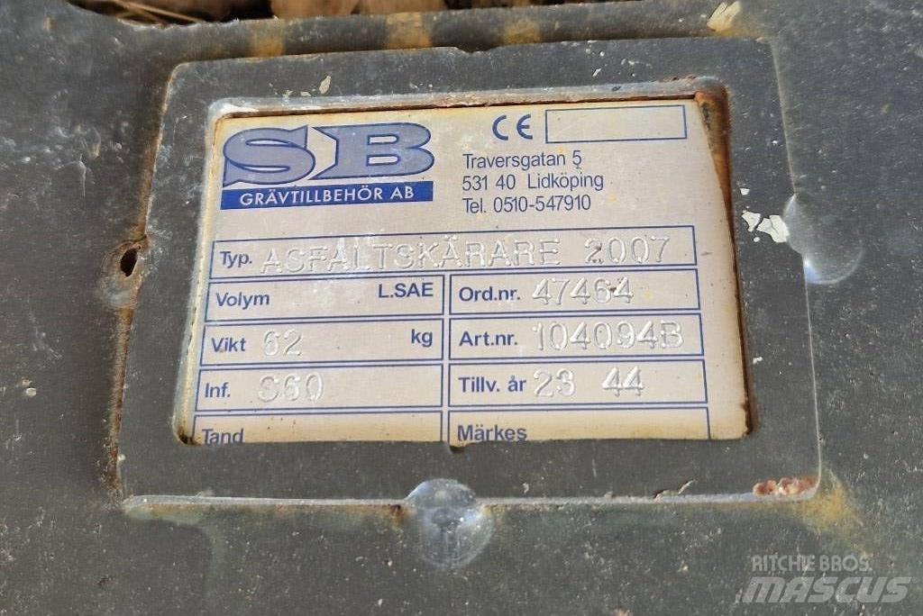 SB Asfaltskärare S60 Scharen