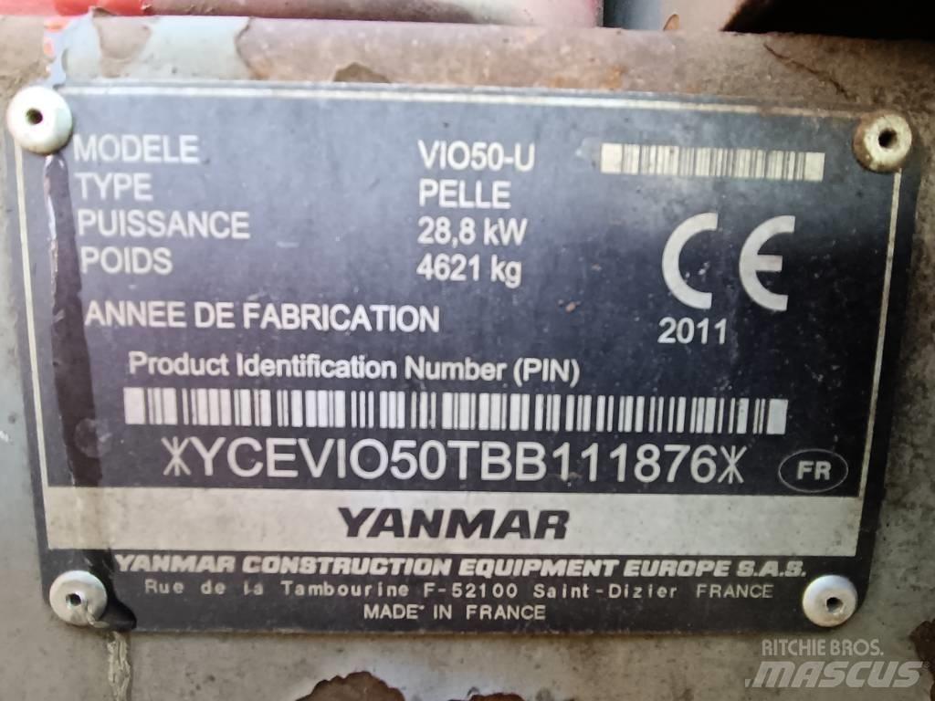 Yanmar Vio 50 Minigraafmachines < 7t