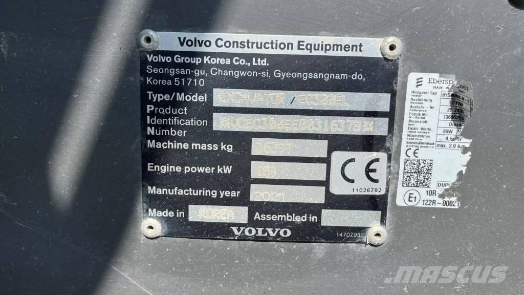 Volvo EC300EL Rupsgraafmachines
