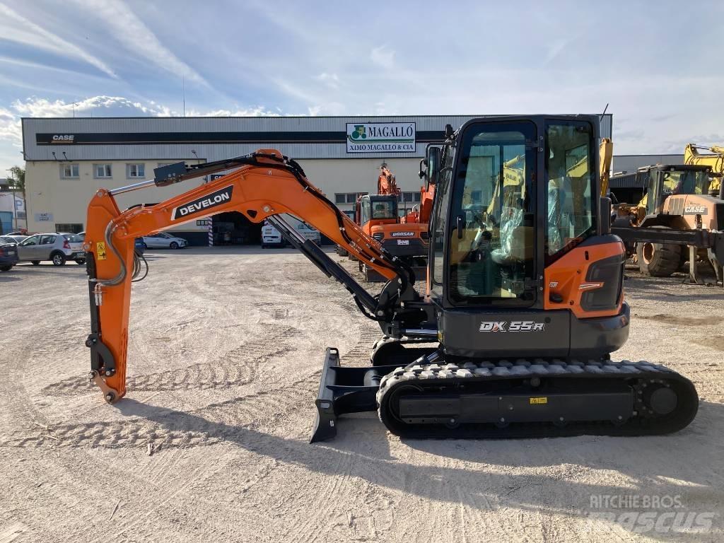 Develon DX 55 R-7 Minigraafmachines < 7t