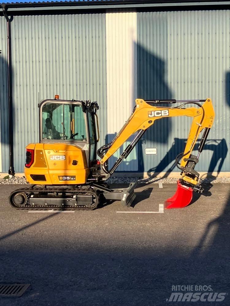 JCB 35Z-1 Minigraafmachines < 7t