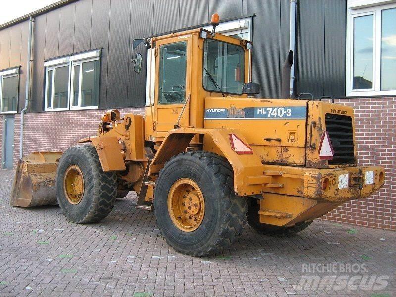 Hyundai HL740-3 Wielladers