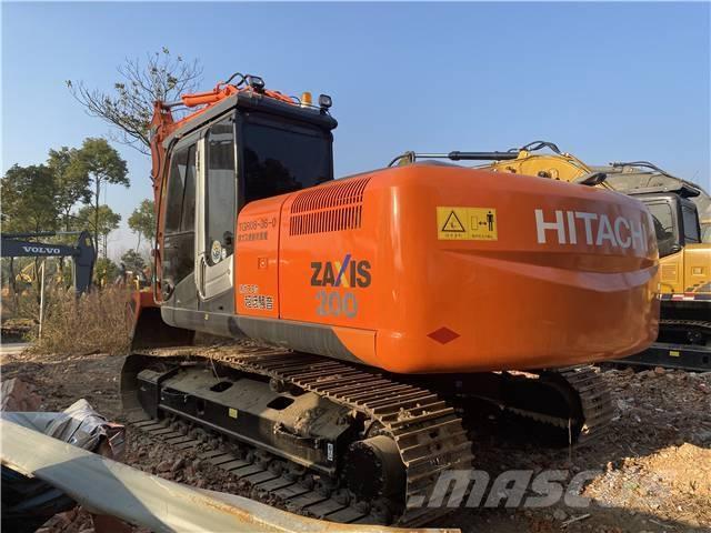 Hitachi zx200 Rupsgraafmachines