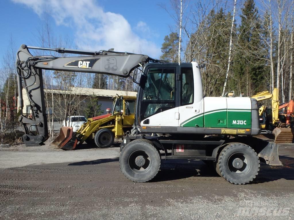 CAT M 313 C 4x4 Wielgraafmachines