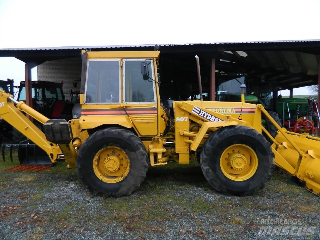 Hydrema 807 Wielgraafmachines