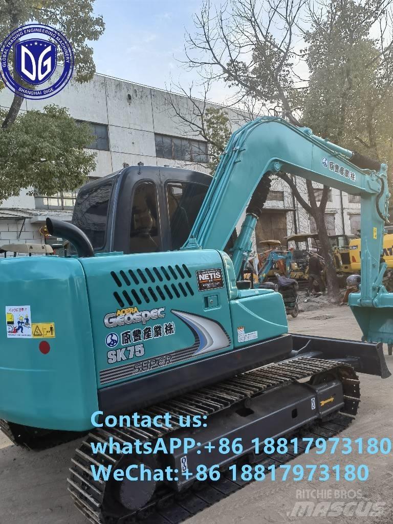 Kobelco SK75-8 Rupsgraafmachines