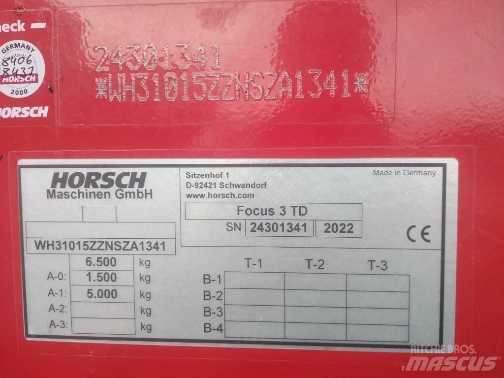Horsch Focus 3 TD Zaaimachines