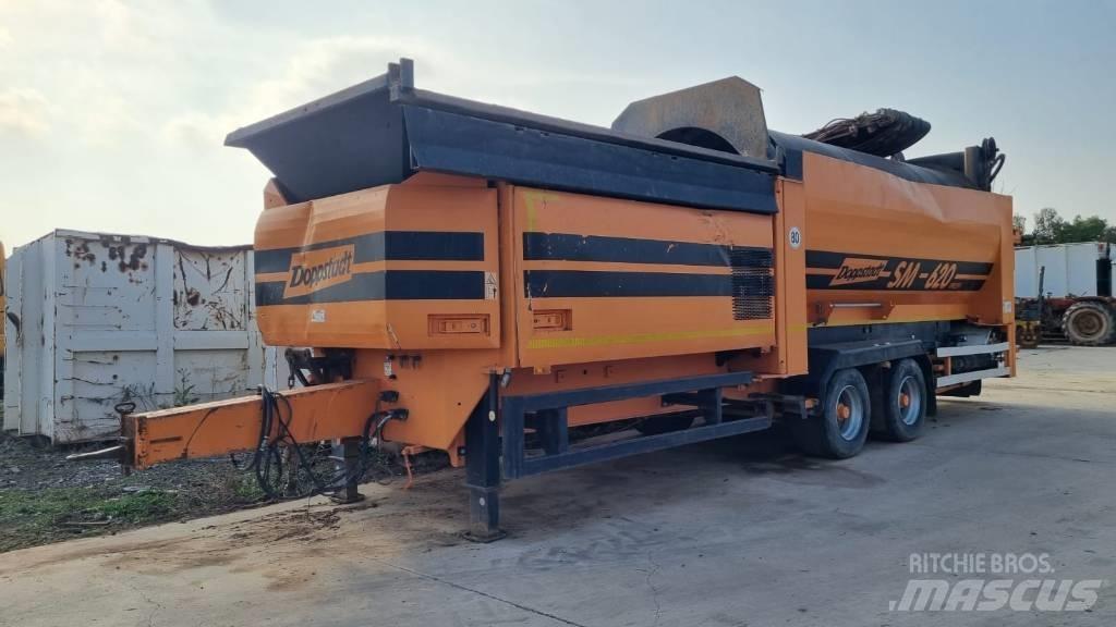 Doppstadt SM 620 Zeefinstallatie