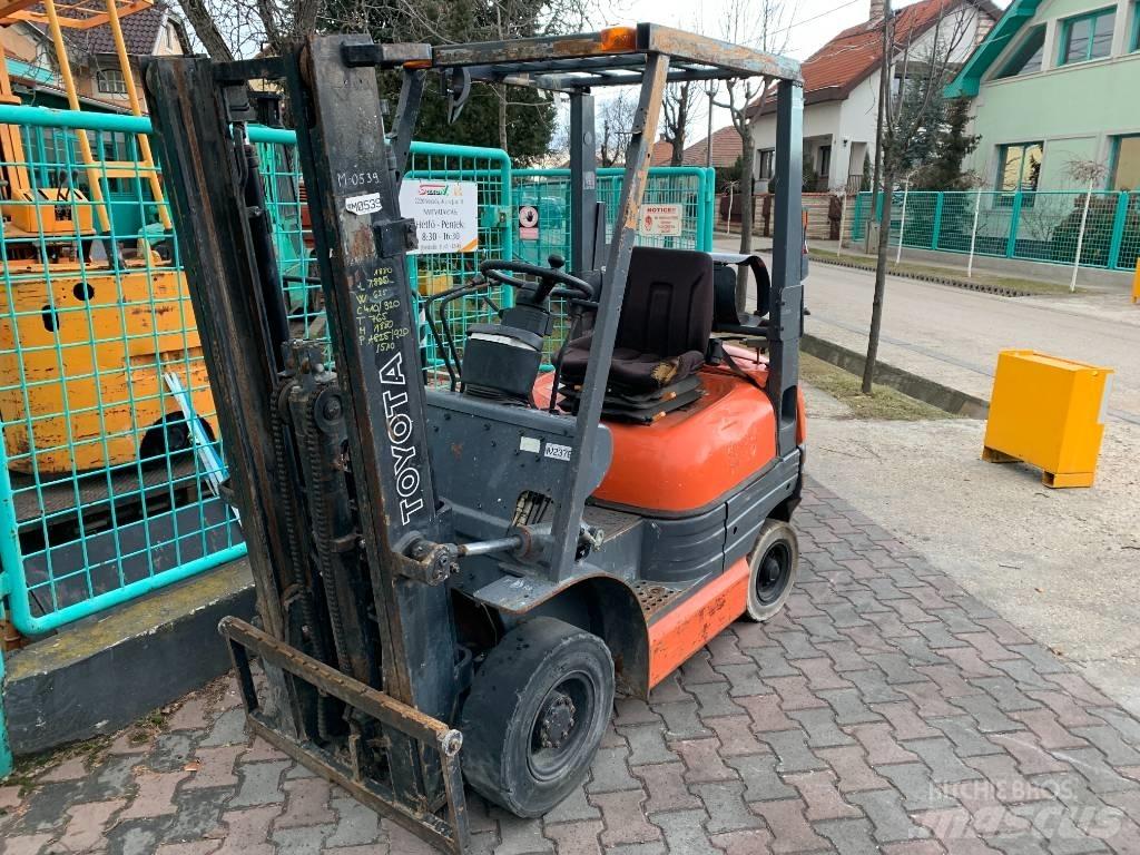 Toyota 6 FGF 15 LPG heftrucks