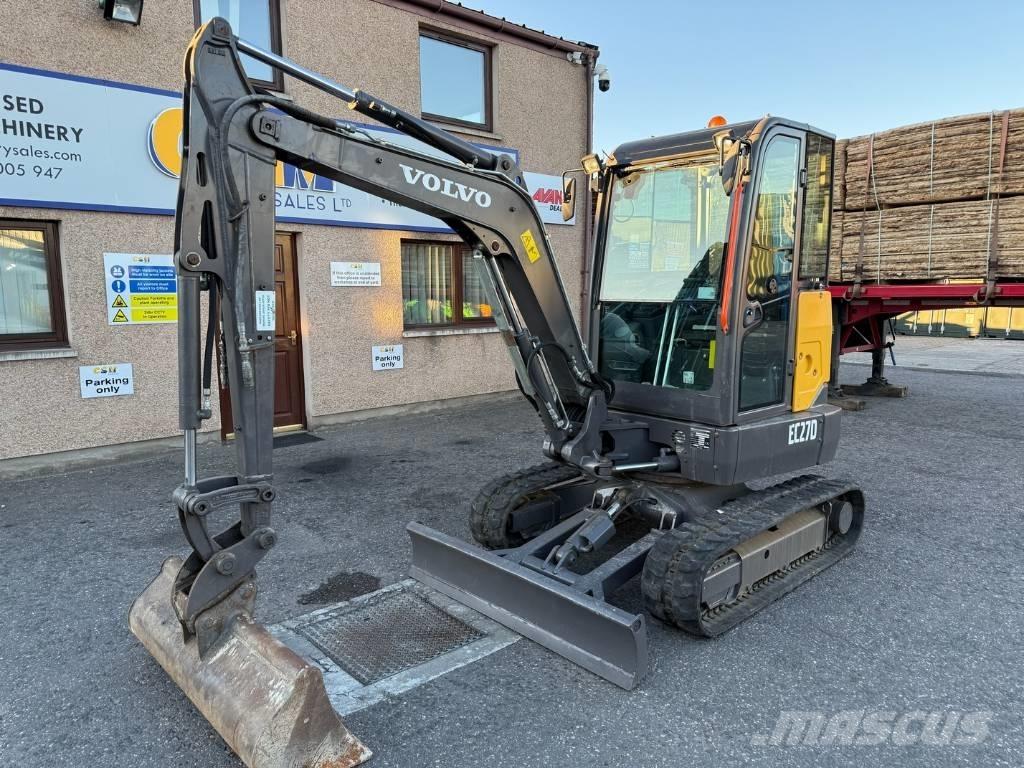 Volvo EC 27 D Minigraafmachines < 7t