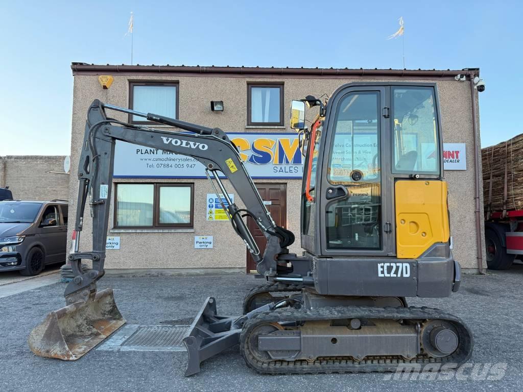 Volvo EC 27 D Minigraafmachines < 7t