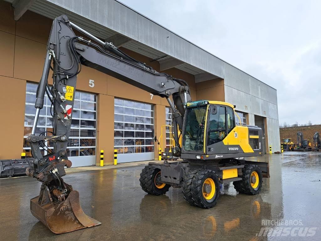 Volvo EW180E Wielgraafmachines