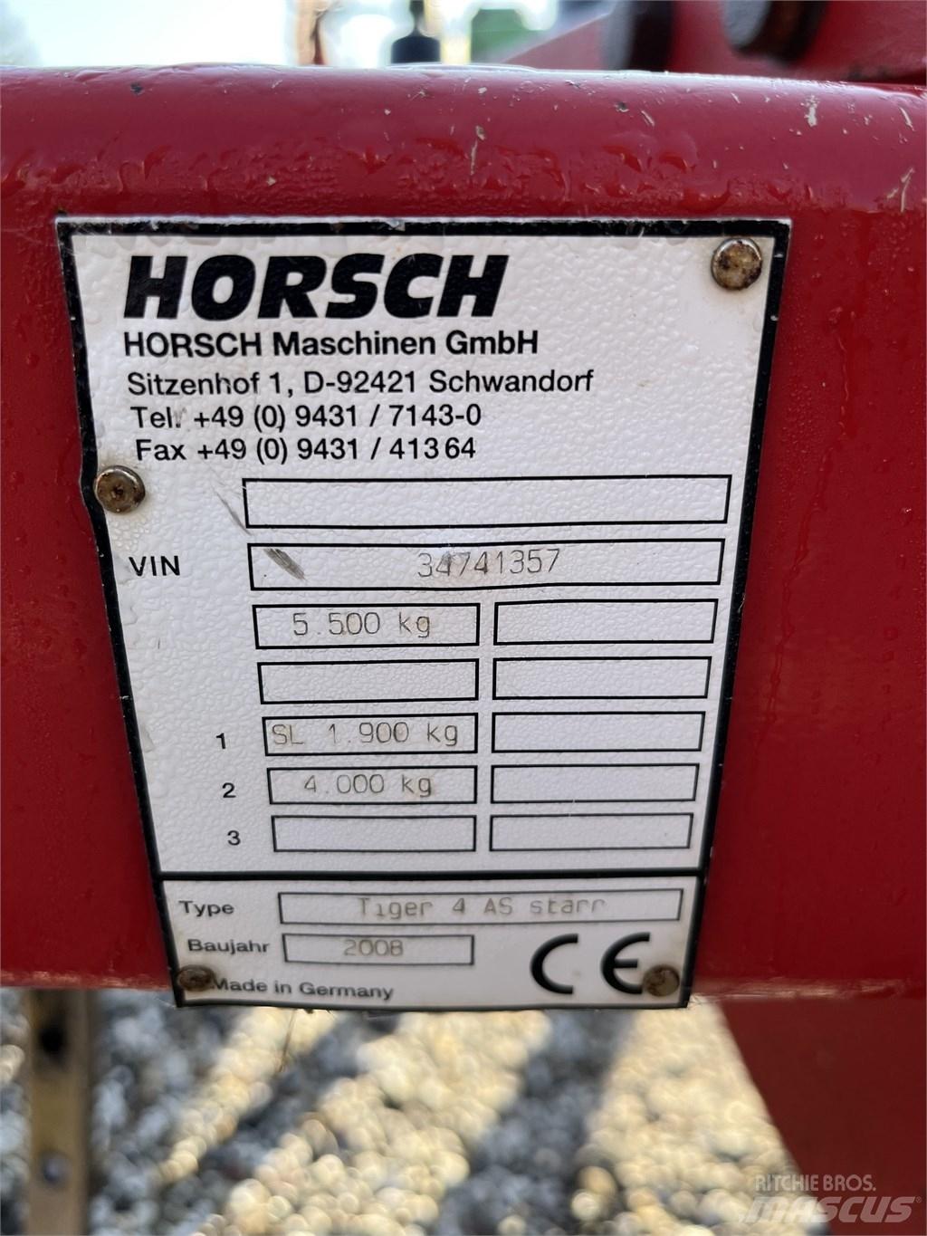 Horsch Tiger 4 AS Eggen