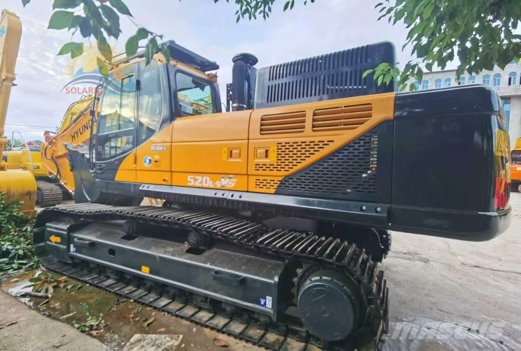 Hyundai R520LC-9 Rupsgraafmachines
