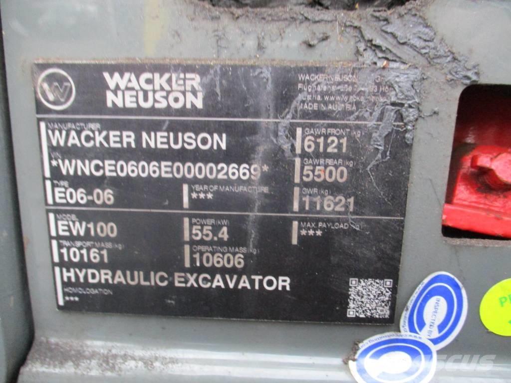 Wacker Neuson EW 100 Wielgraafmachines