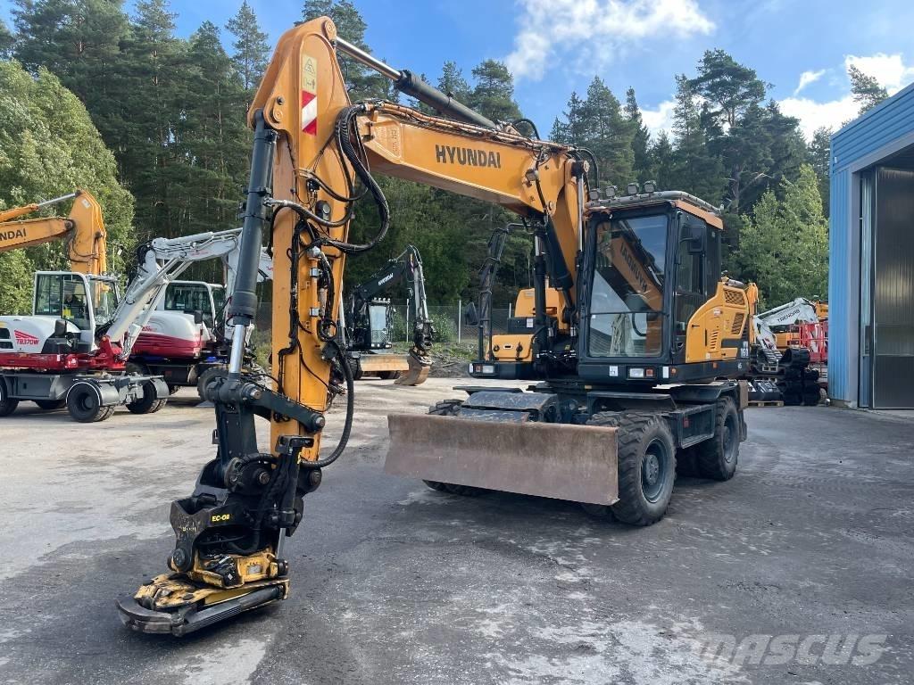 Hyundai HW 160 Wielgraafmachines