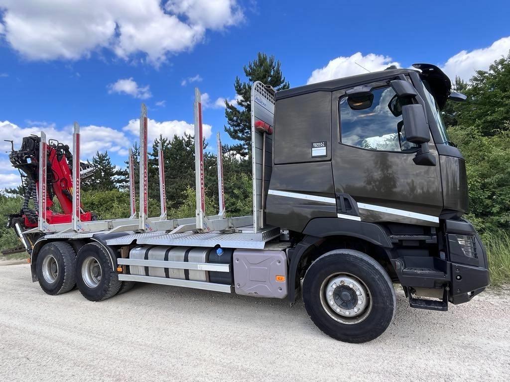 Renault Kerax 6x4 Laadkranen