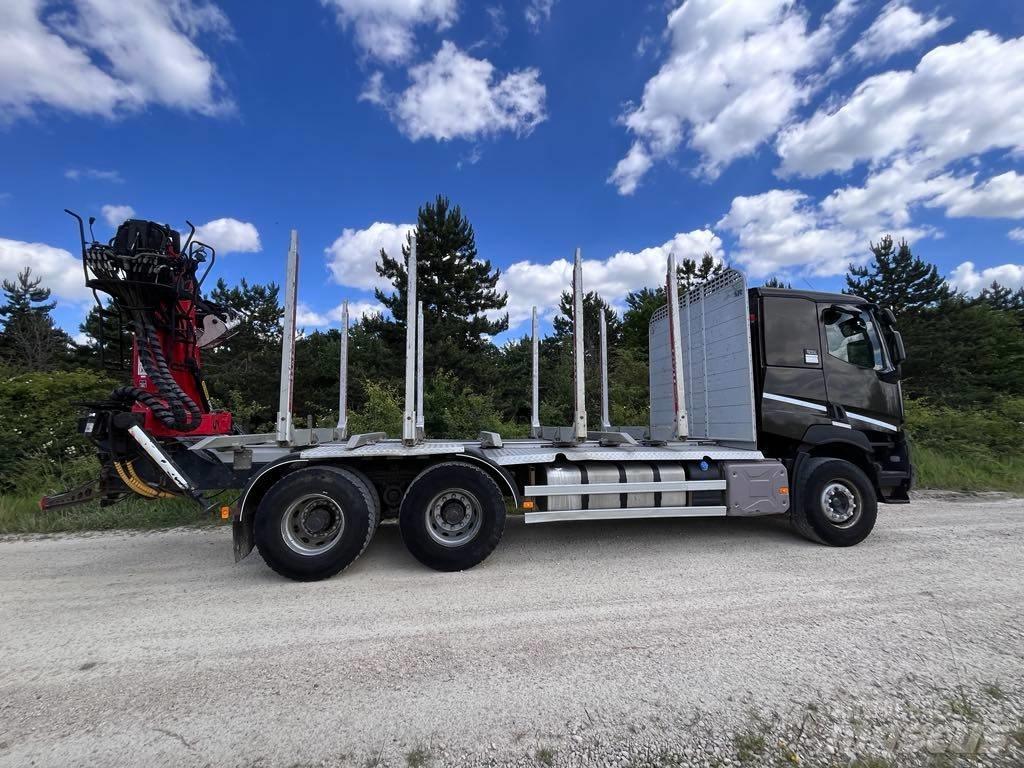 Renault Kerax 6x4 Laadkranen