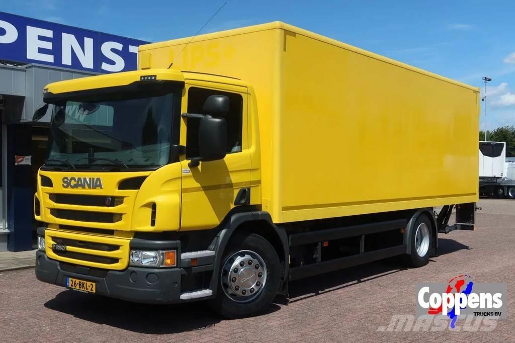 Scania P250 P 250 Bakwagens met gesloten opbouw