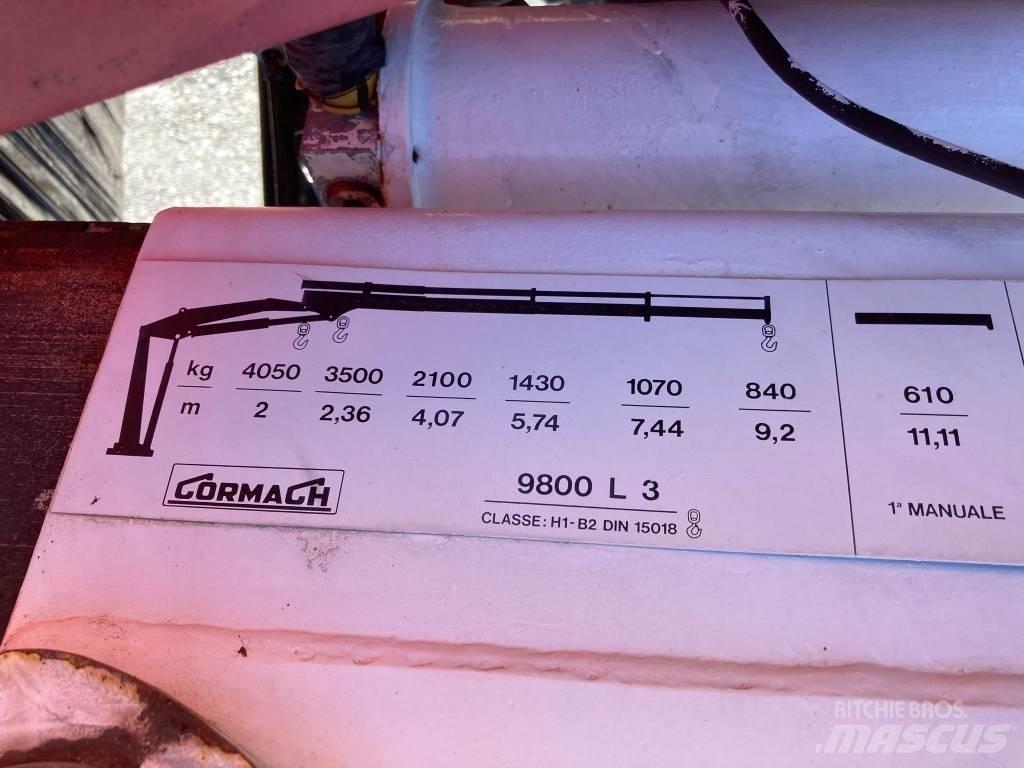 Cormach 9800-E Laadkranen