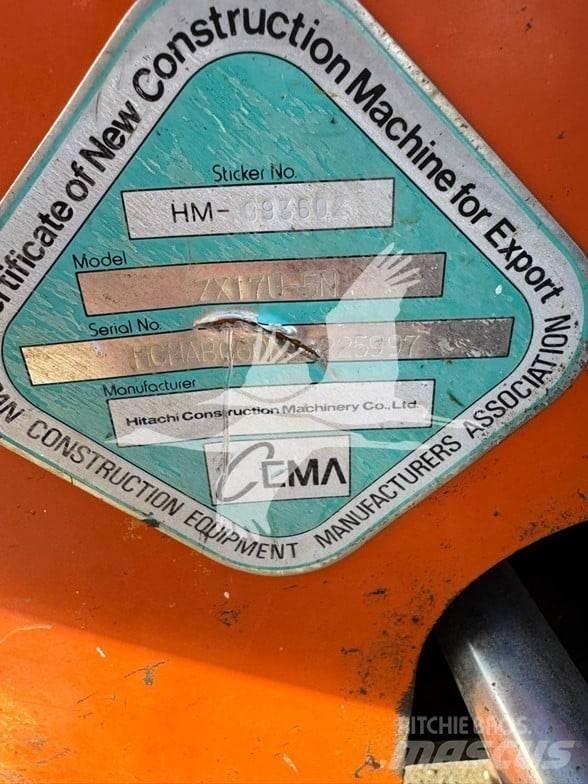 Hitachi ZX17 Minigraafmachines < 7t