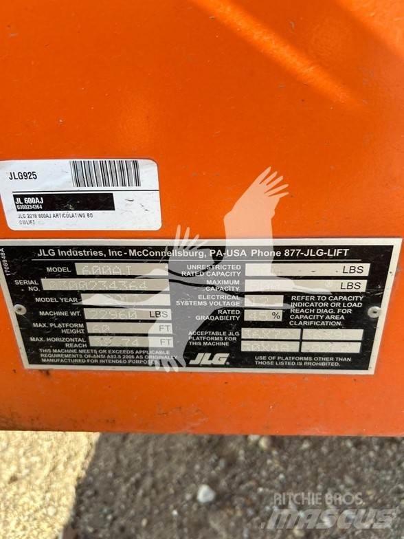 JLG 600AJ Knikarmhoogwerkers