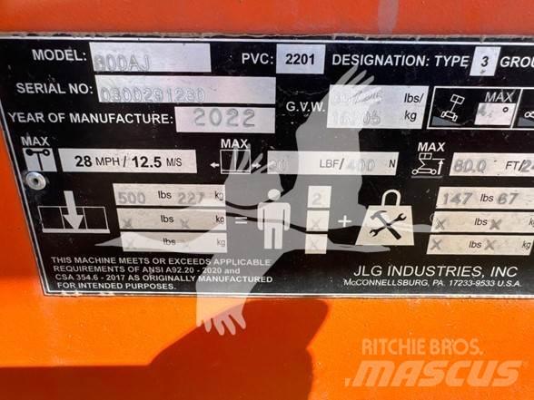 JLG 800AJ Knikarmhoogwerkers
