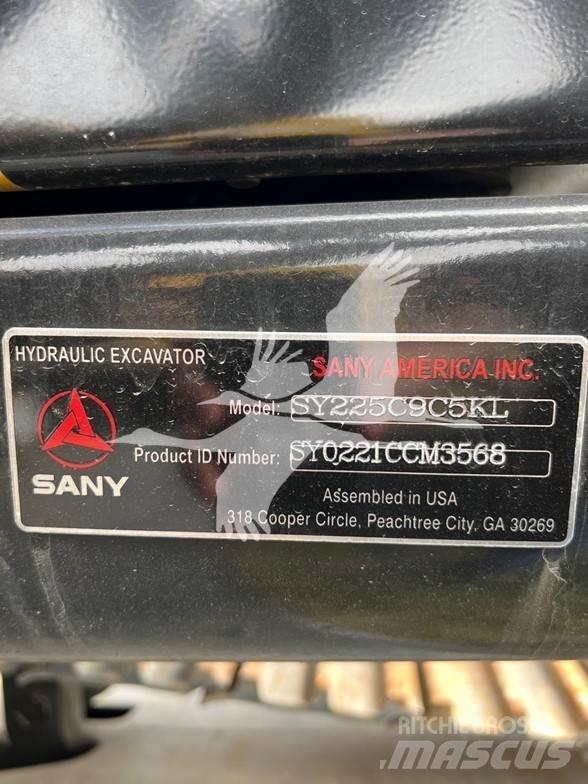Sany SY225C Rupsgraafmachines