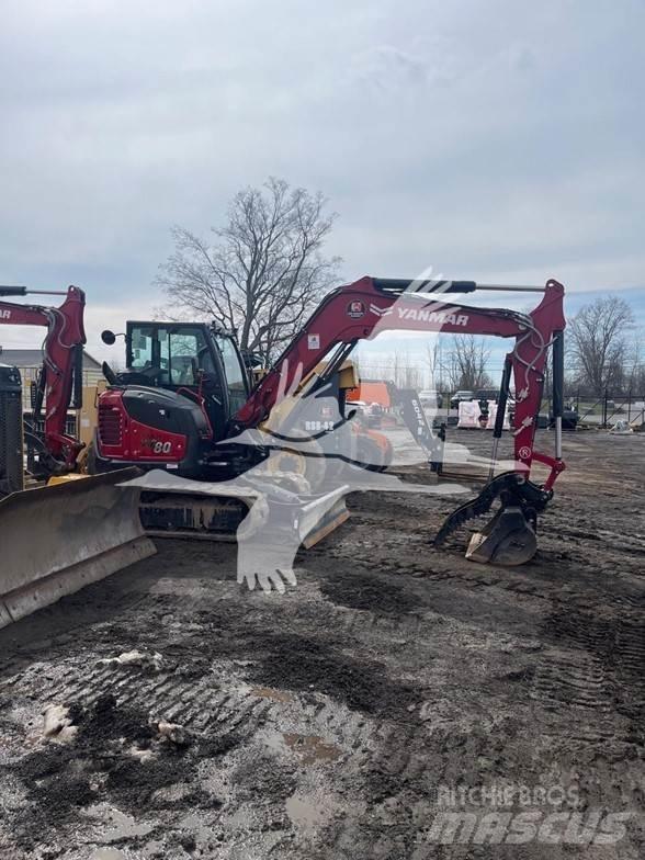Yanmar VIO80 Rupsgraafmachines