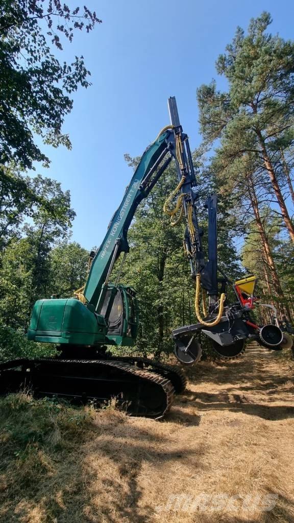 Impex T30 Graafmachines voor de bosbouw