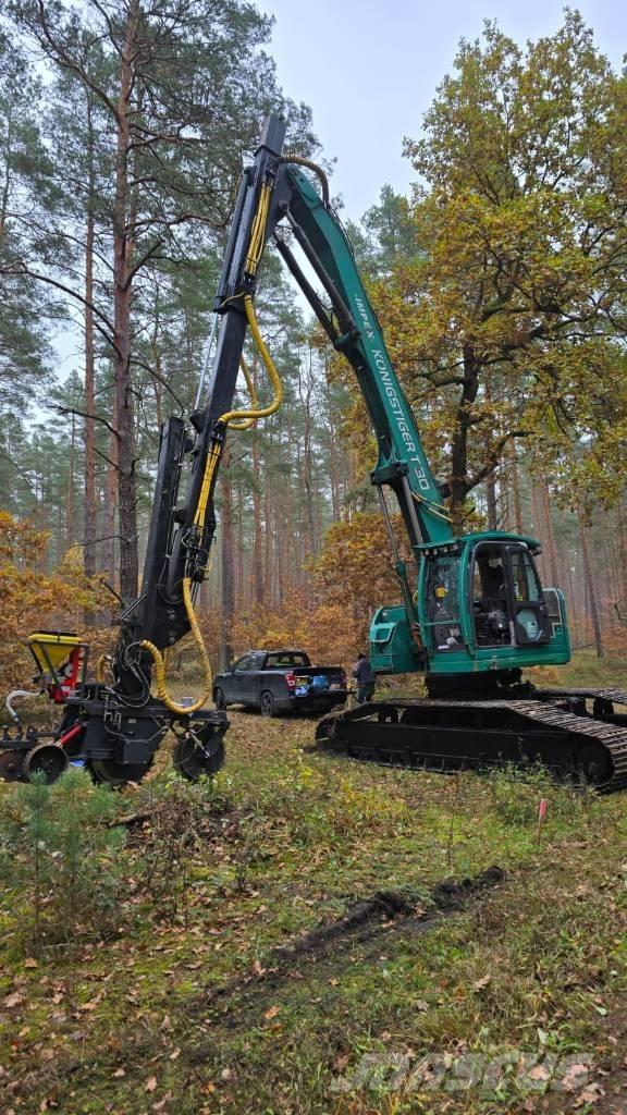 Impex T30 Graafmachines voor de bosbouw
