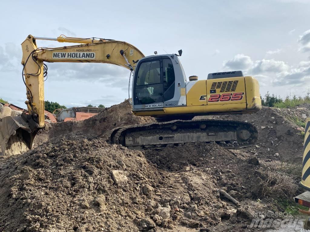 New Holland E 265 Rupsgraafmachines