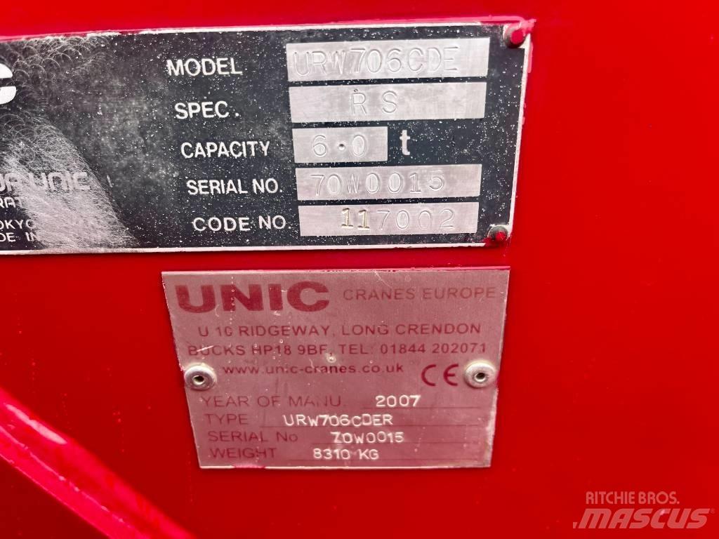 Unic URW 706 Mini hijskraan