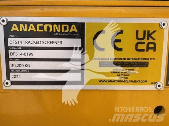 Anaconda DF514 Zeefinstallatie