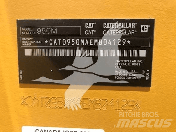 CAT 950M Wielladers