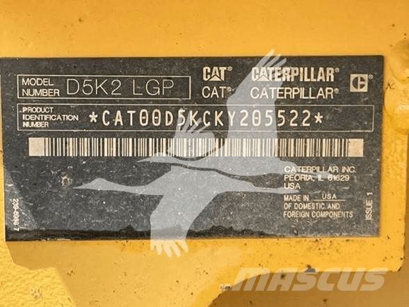 CAT D5K2 LGP Rupsdozers
