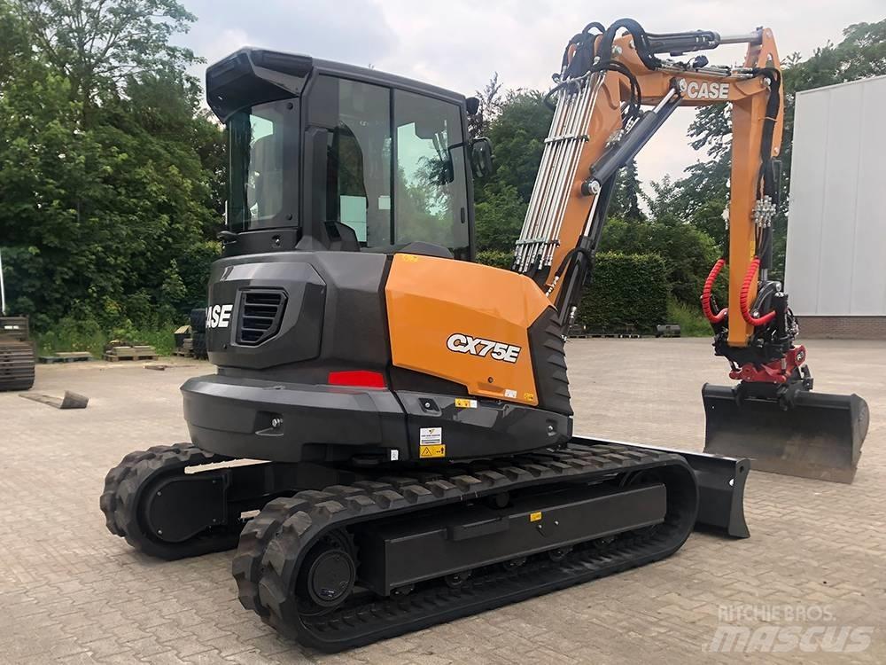 CASE CX75E Midigraafmachines 7t - 12t