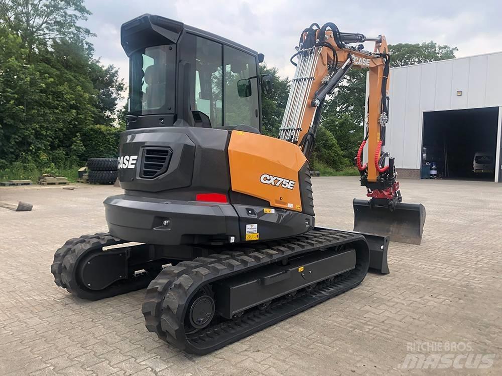 CASE CX75E Midigraafmachines 7t - 12t